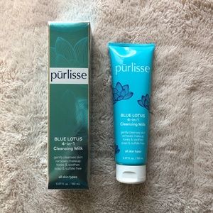NWT PURLLISSE Blue Lotus 4-in-1 Cleansing Milk